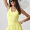 Débardeur avec soutien-gorge intégré Alo Softsculpt « No Nonsense » - Sunshine
