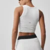 Débardeur avec soutien-gorge intégré Sway - Blanc