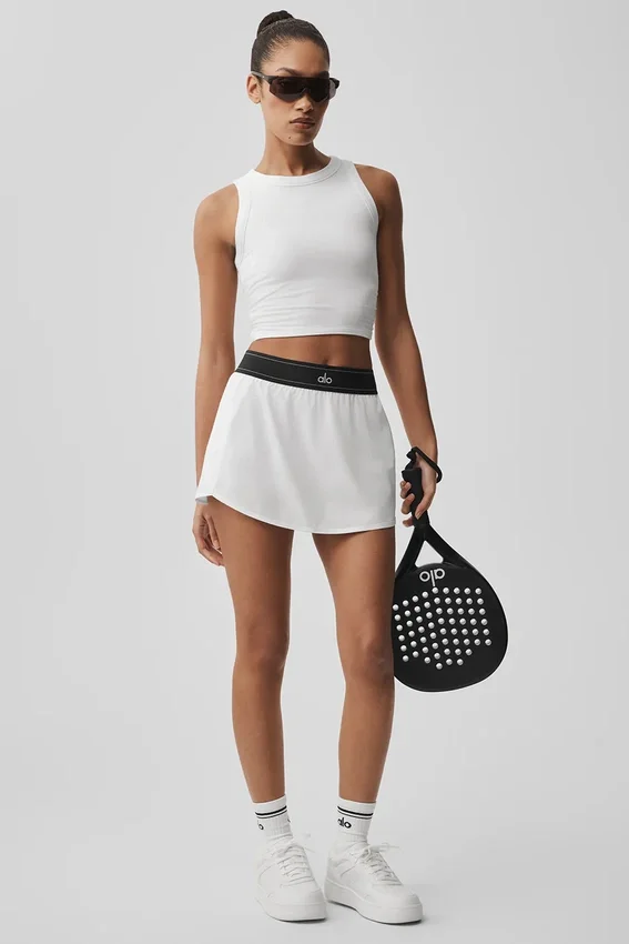 Débardeur avec soutien-gorge intégré Sway - Blanc