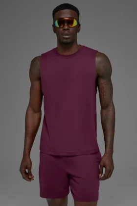 Débardeur Conquer Muscle – Burgundy