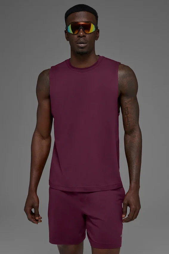 Débardeur Conquer Muscle - Burgundy