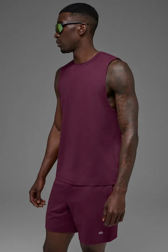 Débardeur Conquer Muscle - Burgundy