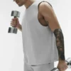 Débardeur Conquer Muscle - Gris chiné athlétique