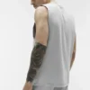 Débardeur Conquer Muscle - Gris chiné athlétique