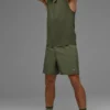 Débardeur Conquer Muscle - Vert olive
