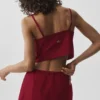 Débardeur court « Connection » - Rouge « Summer Romance »
