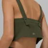 Débardeur court Dreamscape - Vert olive