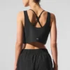Débardeur court Sport Star – Noir