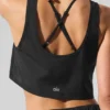 Débardeur court Sport Star – Noir
