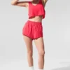 Débardeur court Sport Star - Rouge bonbon