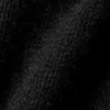 Débardeur en cachemire transparent - Noir