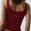 Débardeur en maille Sunlit - Rouge « Summer Romance »