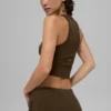 Débardeur Goddess Ribbed Go-To - Espresso