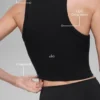 Débardeur « Goddess Ribbed Go-To » - Noir