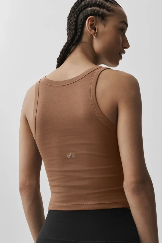 Débardeur intemporel - Marron « Sun Kissed »