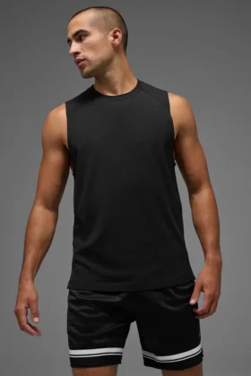 Débardeur musclé Alo Vapor - Noir