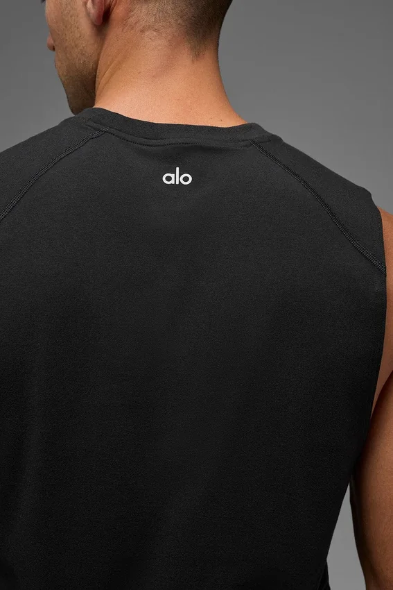 Débardeur musclé Alo Vapor - Noir