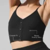 Débardeur « Ribbed Delicate Lounge » - Noir