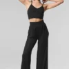 Débardeur « Ribbed Delicate Lounge » - Noir