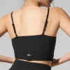 Débardeur « Ribbed Delicate Lounge » - Noir