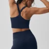 Débardeur sans coutures à côtes « Favorite » - Bleu marine