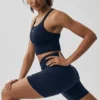 Débardeur sans coutures à côtes « Favorite » - Bleu marine