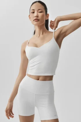 Débardeur-soutien-gorge Airbrush Refined - Blanc