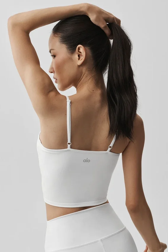 Débardeur-soutien-gorge Airbrush Refined - Blanc