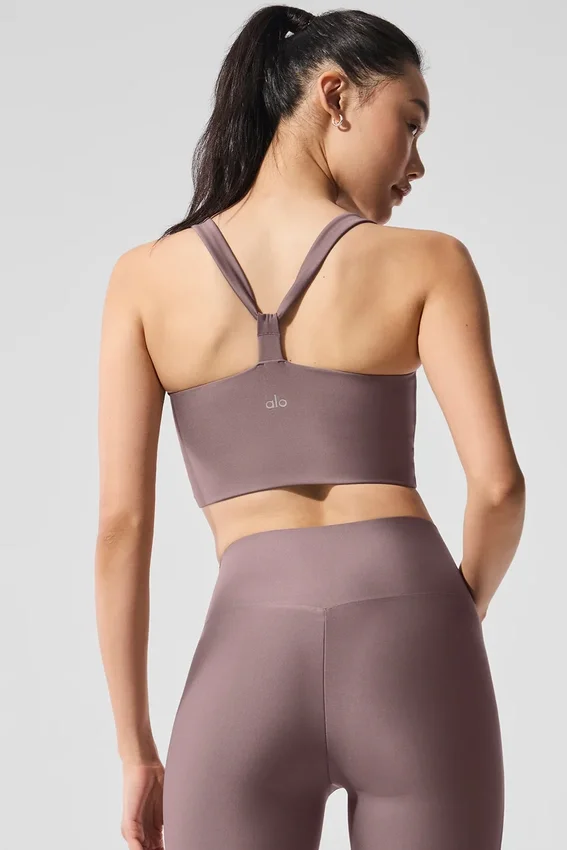Débardeur-soutien-gorge Airlift Sleek – Mushroom