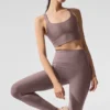 Débardeur-soutien-gorge Airlift Sleek – Mushroom