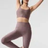 Débardeur-soutien-gorge Airlift Sleek – Mushroom