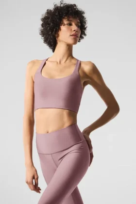 Débardeur-soutien-gorge Airlift Sleek - Smoky Quartz