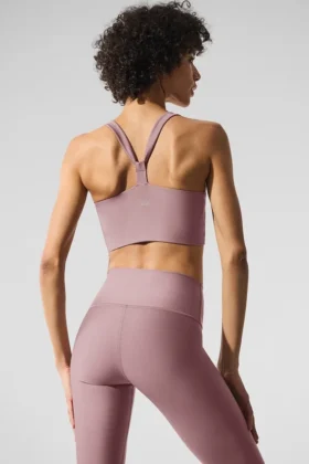 Débardeur-soutien-gorge Airlift Sleek – Smoky Quartz