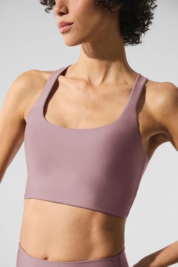 Débardeur-soutien-gorge Airlift Sleek - Smoky Quartz