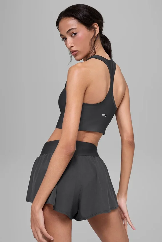 Débardeur-soutien-gorge Airlift Super Sleek - Anthracite