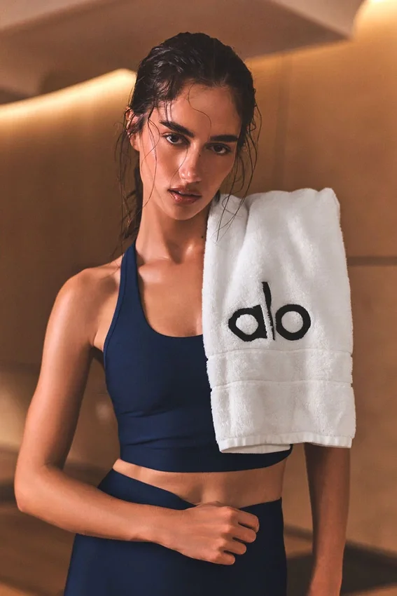 Débardeur-soutien-gorge Airlift Super Sleek - Bleu marine