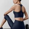 Débardeur-soutien-gorge Airlift Super Sleek - Bleu marine
