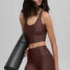 Débardeur-soutien-gorge Airlift Super Sleek - Brownstone