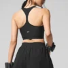 Débardeur-soutien-gorge Airlift Super Sleek - Noir