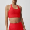 Débardeur-soutien-gorge Airlift Super Sleek - Rouge vif