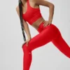 Débardeur-soutien-gorge Airlift Super Sleek - Rouge vif
