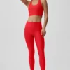 Débardeur-soutien-gorge Airlift Super Sleek - Rouge vif