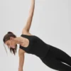 Débardeur-soutien-gorge Alo Softsculpt « No Nonsense » - Noir