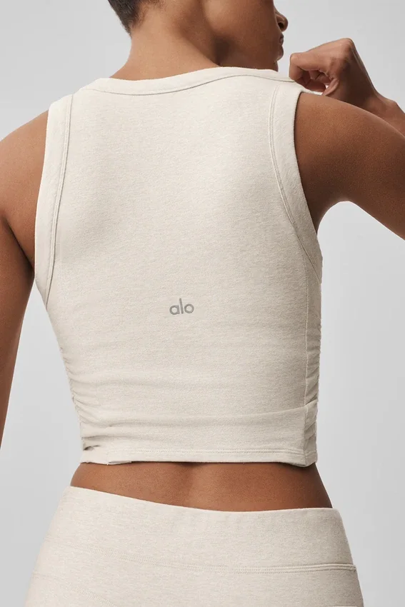 Débardeur à soutien-gorge Sway - Gris chiné