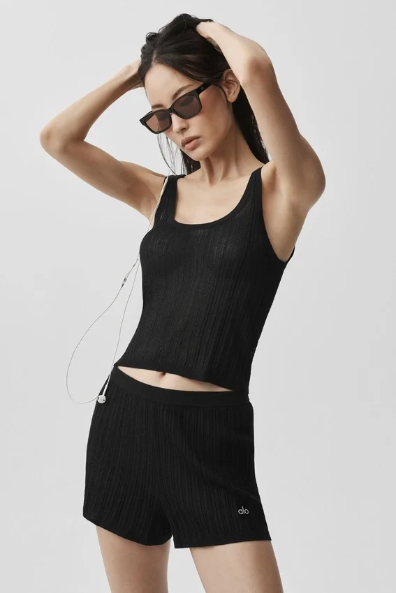 Débardeur Sweater Sunlit - Noir