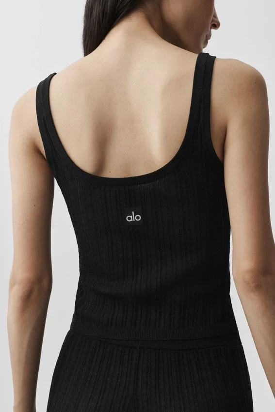 Débardeur Sweater Sunlit - Noir