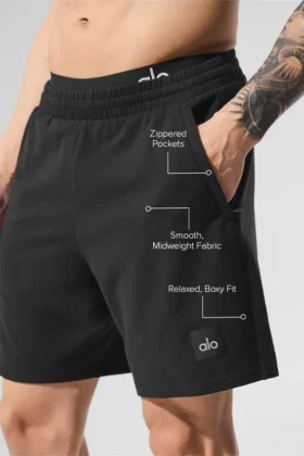 Double Take 7″ Shorts – Noir