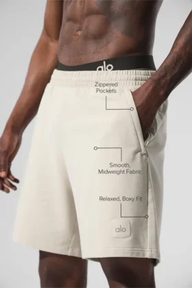 Double Take Shorts 7″ – Bone