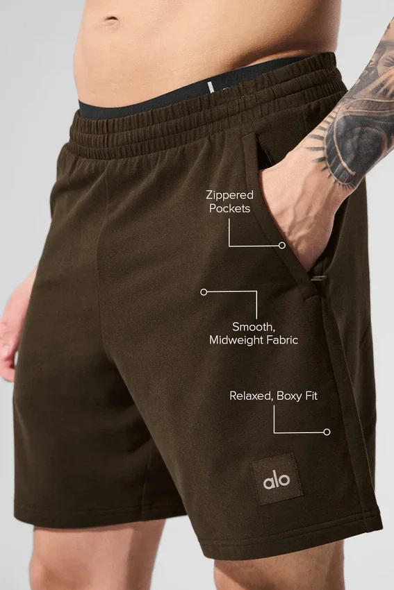 Double Take Shorts 7" - Espresso
