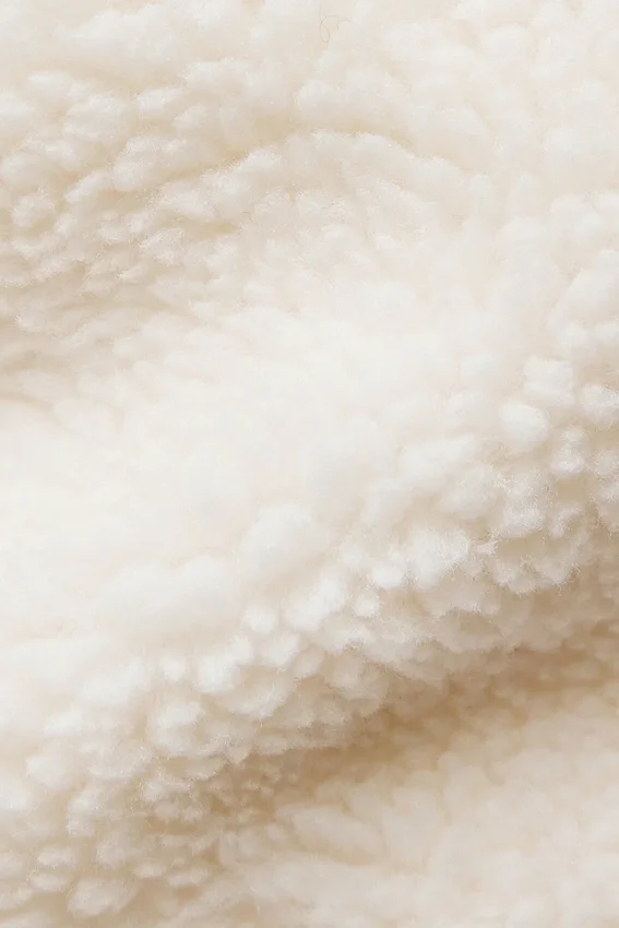 Doudoune corset Sherpa Main Act - Ivoire
